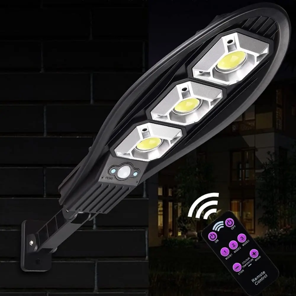 Solar LED Street Light Outdoor Smart Remote Control PIR Motion Waterproof Sensor Lamp Garden Yard Wall Light Bright Sunlight 50
Solar LED Street Light Outdoor Smart Remote Control PIR Motion Waterproof Sensor Lamp Garden Yard Wall Light Bright Sunlight 50