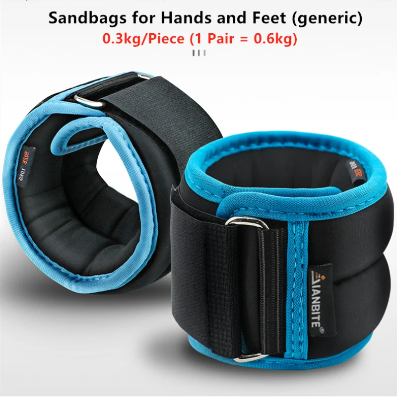 1 Pair 0.6kg Sandbag Weight Training Fitness Equipment Home Gym Wristband Foot Ring Yoga Dance Running Accessories Lose Weight
1 Pair 0.6kg Sandbag Weight Training Fitness Equipment Home Gym Wristband Foot Ring Yoga Dance Running Accessories Lose Weight