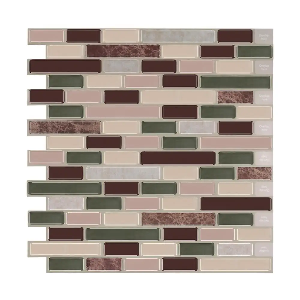 EasyTiles Peel and Stick Self Adhesive Removable Stick On Kitchen Backsplash 3D Wall Tiles for Bathroom - 1 Sheet
EasyTiles Peel and Stick Self Adhesive Removable Stick On Kitchen Backsplash 3D Wall Tiles for Bathroom - 1 Sheet