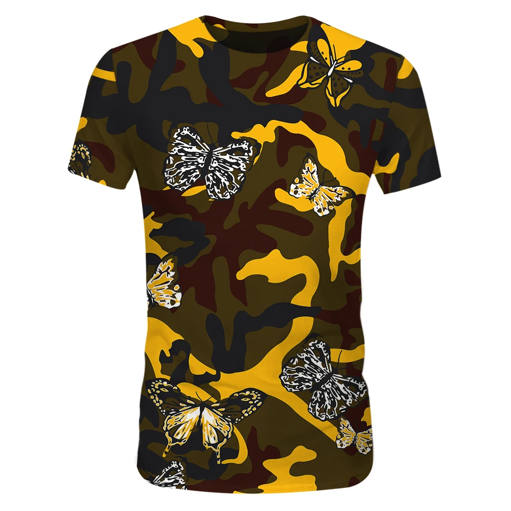 Cloudstyle 2021 3D мужская летняя футболка с короткими рукавами, с принтом камуфляжной бабочки, подходит для красивой уличной одежды, особый дизайн
Cloudstyle 2021 3D мужская летняя футболка с короткими рукавами, с принтом камуфляжной бабочки, подходит для красивой уличной одежды, особый дизайн