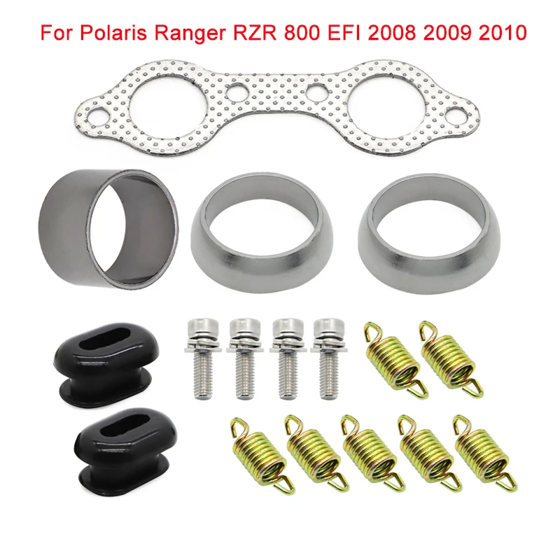 

Exhaust Muffler Repair For Polaris 2008 2009 2010 Ranger RZR 800 RZR800 EFI LTD WALKER EVANS POWERSTEERING UTV Accessories