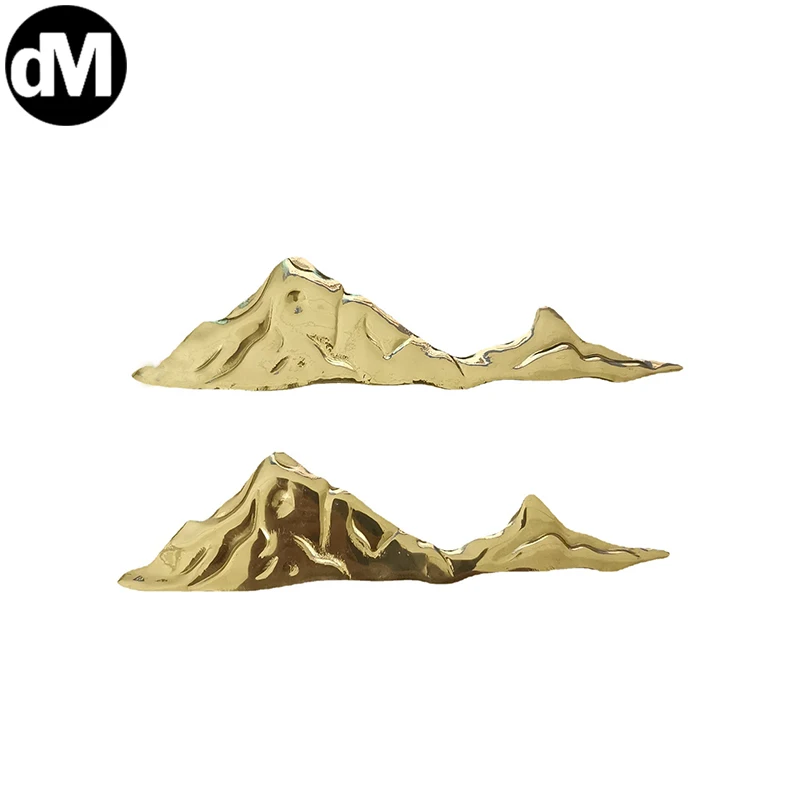 DM 2pcs/Set Chinese Classical Hill Mountain Shaped Brass Double-Hole Drawer Knobs Cabinet Pulls Door Handle Furniture Home Kits
DM 2pcs/Set Chinese Classical Hill Mountain Shaped Brass Double-Hole Drawer Knobs Cabinet Pulls Door Handle Furniture Home Kits