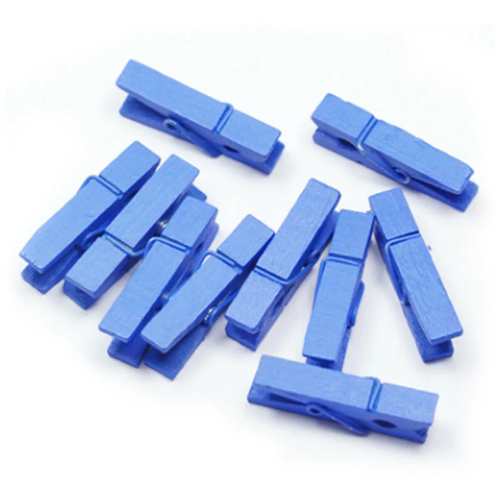 20PCS Mini Colored Spring Wood Clips Clothes Photo Paper Peg Pin Clothespin Craft Clips Party Wedding Decoration High Quality
20PCS Mini Colored Spring Wood Clips Clothes Photo Paper Peg Pin Clothespin Craft Clips Party Wedding Decoration High Quality