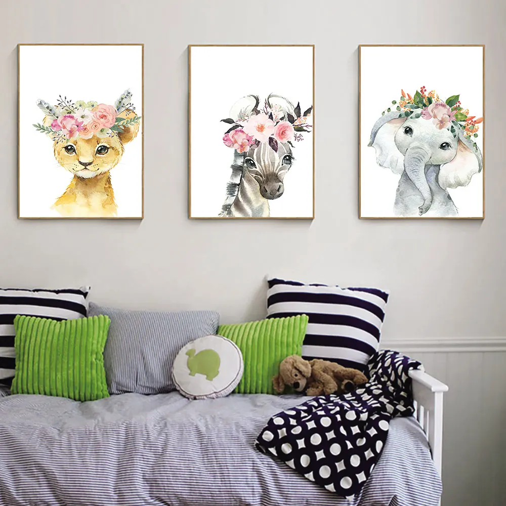 Animal Cartoon Poster Canvas Painting Elephant Zebra leopard Modern Art Print Wall Picture For Living KidsRoom Home Decor
Animal Cartoon Poster Canvas Painting Elephant Zebra leopard Modern Art Print Wall Picture For Living KidsRoom Home Decor