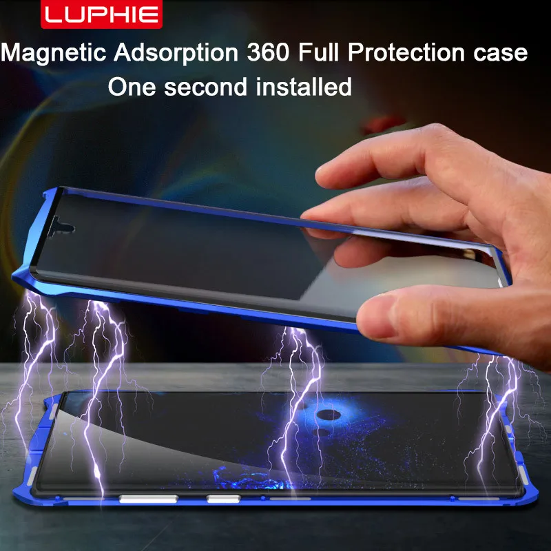 New Cover For Samsung Note 10 Case Double-sided glass magnetic king cover coque for Galaxy note 10+ Magnetic All inclusive case
New Cover For Samsung Note 10 Case Double-sided glass magnetic king cover coque for Galaxy note 10+ Magnetic All inclusive case
