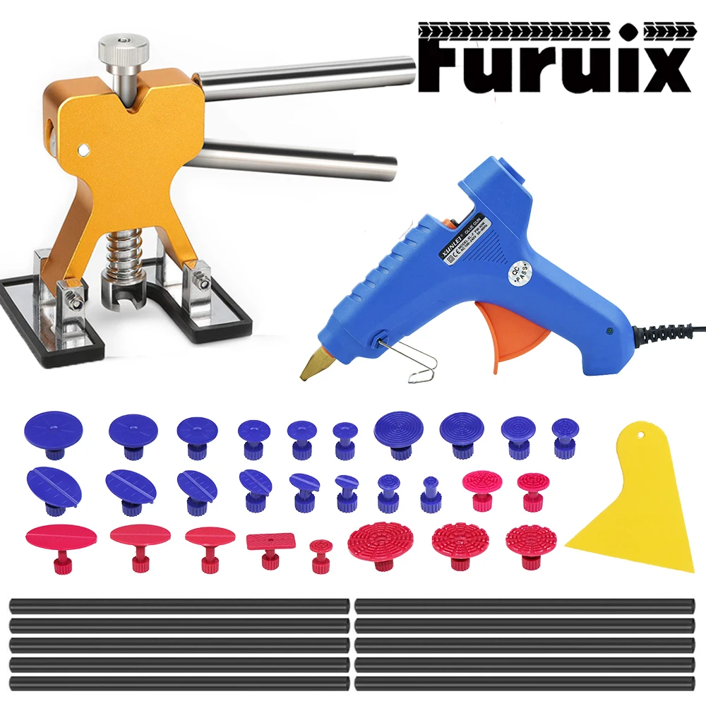 Car Body Paintless Repair Removal Tools Automotive Door Ding Dent Silde Hammer Glue Puller Repair Starter Set Kits for Car
Car Body Paintless Repair Removal Tools Automotive Door Ding Dent Silde Hammer Glue Puller Repair Starter Set Kits for Car