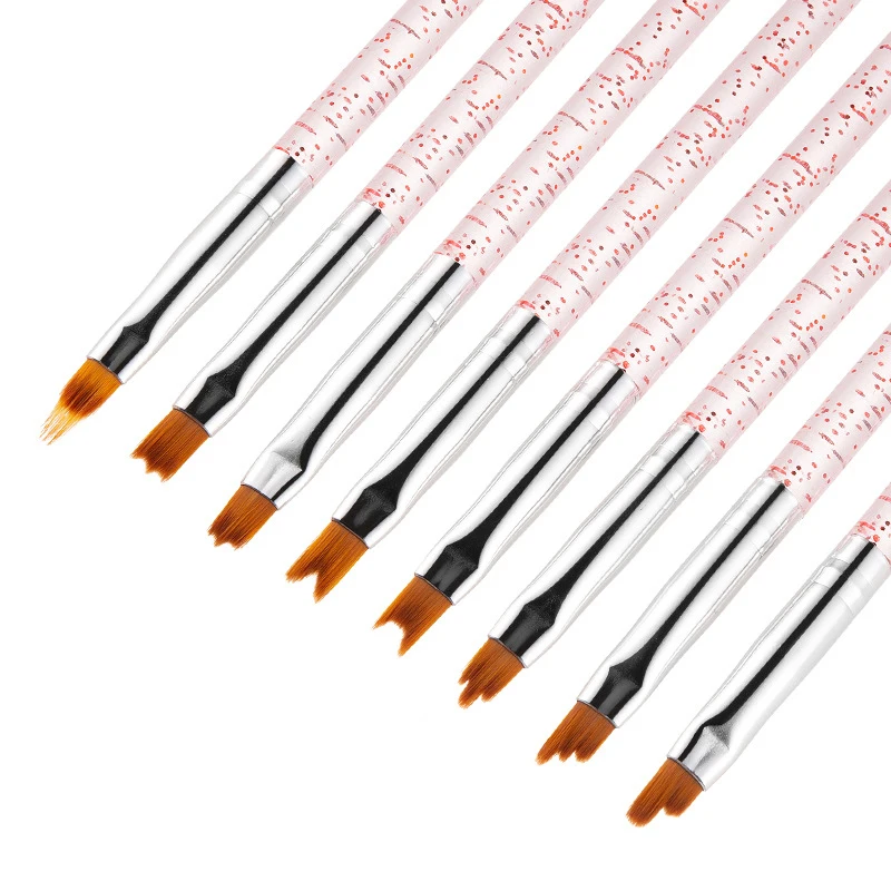 8pcs Flower Nail Art Brush Pen Gel UV Nail Painting Design Flower Drawing Pen M88
8pcs Flower Nail Art Brush Pen Gel UV Nail Painting Design Flower Drawing Pen M88