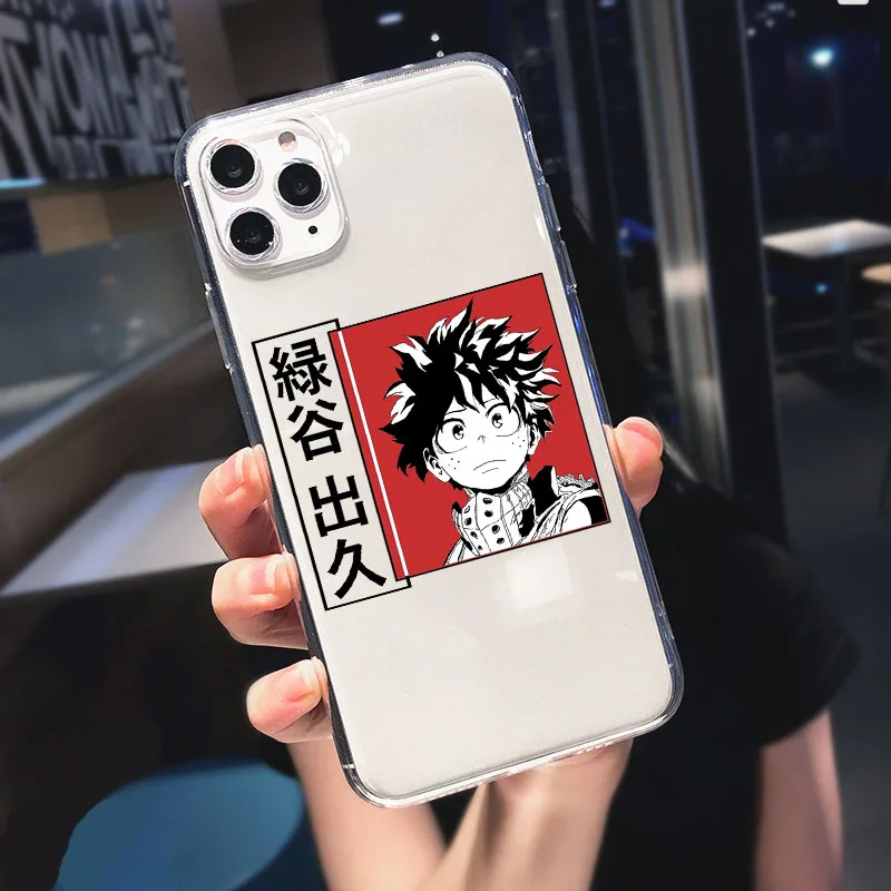 Anime My Hero Academia deku bakugou Boku no Hero Academia Cover Case For iphone 12 Mini 11 Pro SE X XS MAX XR 8 7 6s Plus Coque
Anime My Hero Academia deku bakugou Boku no Hero Academia Cover Case For iphone 12 Mini 11 Pro SE X XS MAX XR 8 7 6s Plus Coque