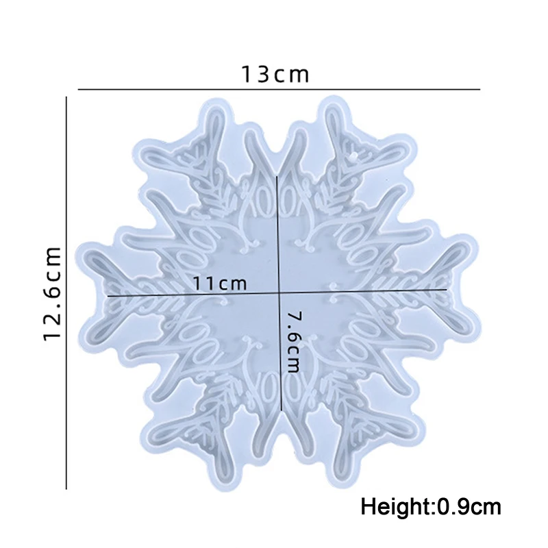 1Pc DIY Making Snowflower Coaster Silicone Mold Home Decoration Craft Jewelry Accessories Handmade Tools Perfect Tools
1Pc DIY Making Snowflower Coaster Silicone Mold Home Decoration Craft Jewelry Accessories Handmade Tools Perfect Tools