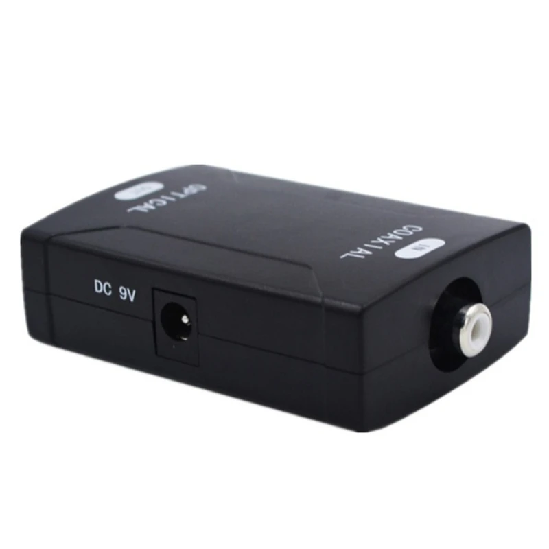 Цифровой коаксиальный аудиопреобразователь TOSlink SPDIF с поддержкой Dolby 5,1 и DTS Sound
Цифровой коаксиальный аудиопреобразователь TOSlink SPDIF с поддержкой Dolby 5,1 и DTS Sound