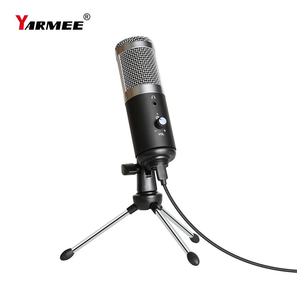 Высококачественный USB компьютерный микрофон Condersen Youtube микрофон для прямой трансляции видео записи YR04 YARMEE
Высококачественный USB компьютерный микрофон Condersen Youtube микрофон для прямой трансляции видео записи YR04 YARMEE