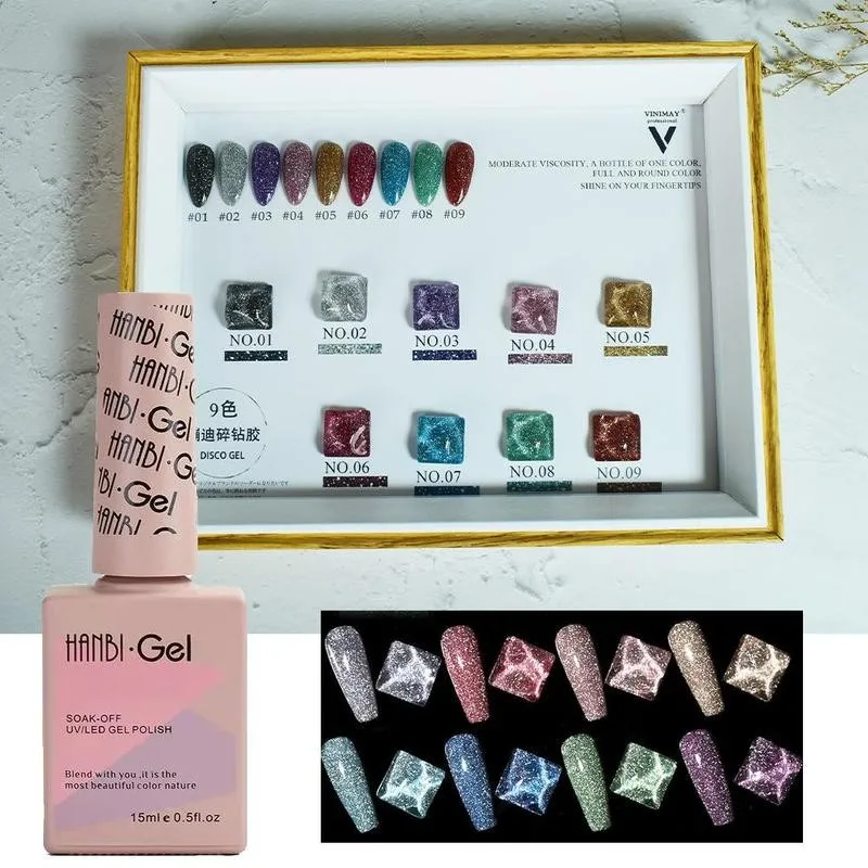 1pcs 15ml Reflective Glitter Nail Gel Polish Soak Off Glue Bright Gel Glue Gel Bungee Luminous Polish Led Nail Powder Uv I8Y8
1pcs 15ml Reflective Glitter Nail Gel Polish Soak Off Glue Bright Gel Glue Gel Bungee Luminous Polish Led Nail Powder Uv I8Y8