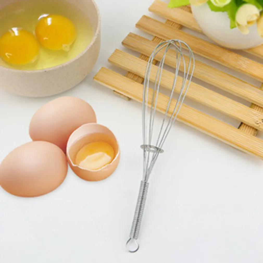 Durable For Use Manual Stainless Steel Egg Beater Hand Whisk Mixer Egg Cream Stirring Household Kitchen Tools
Durable For Use Manual Stainless Steel Egg Beater Hand Whisk Mixer Egg Cream Stirring Household Kitchen Tools