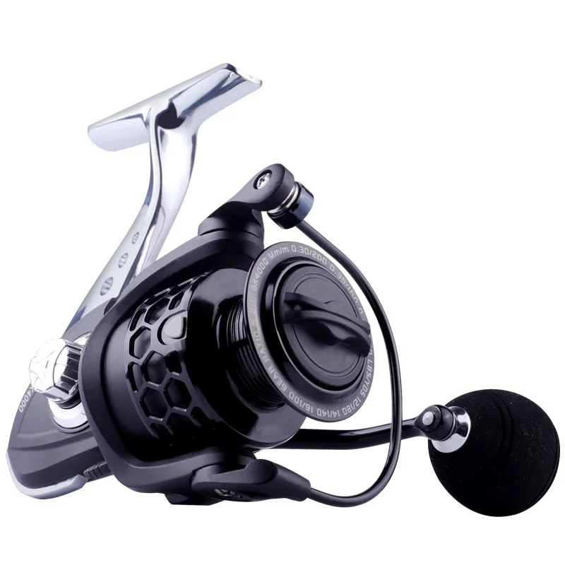 High Speed Spinning Fishing Reel 5.2:1 Premium 8kg Max Drag System 12+1 Ball Bearing GK1000-7000 Lightweight Ultra Smooth
High Speed Spinning Fishing Reel 5.2:1 Premium 8kg Max Drag System 12+1 Ball Bearing GK1000-7000 Lightweight Ultra Smooth
