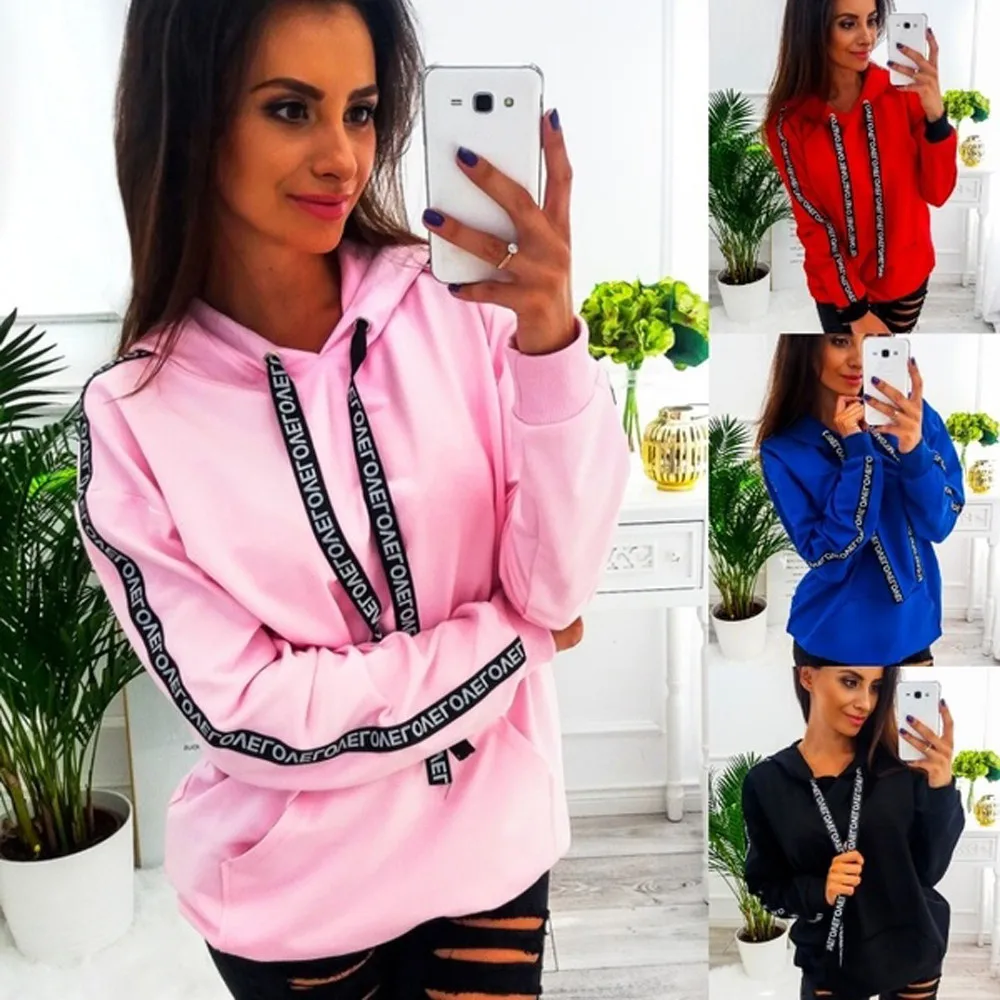 Women Hoodie Stripe Pullovers Harajuku Hoodie Large Size New 2021 Loose Thin Letters Ribbon Fleece Sweatshirt Female Streetwear
Women Hoodie Stripe Pullovers Harajuku Hoodie Large Size New 2021 Loose Thin Letters Ribbon Fleece Sweatshirt Female Streetwear