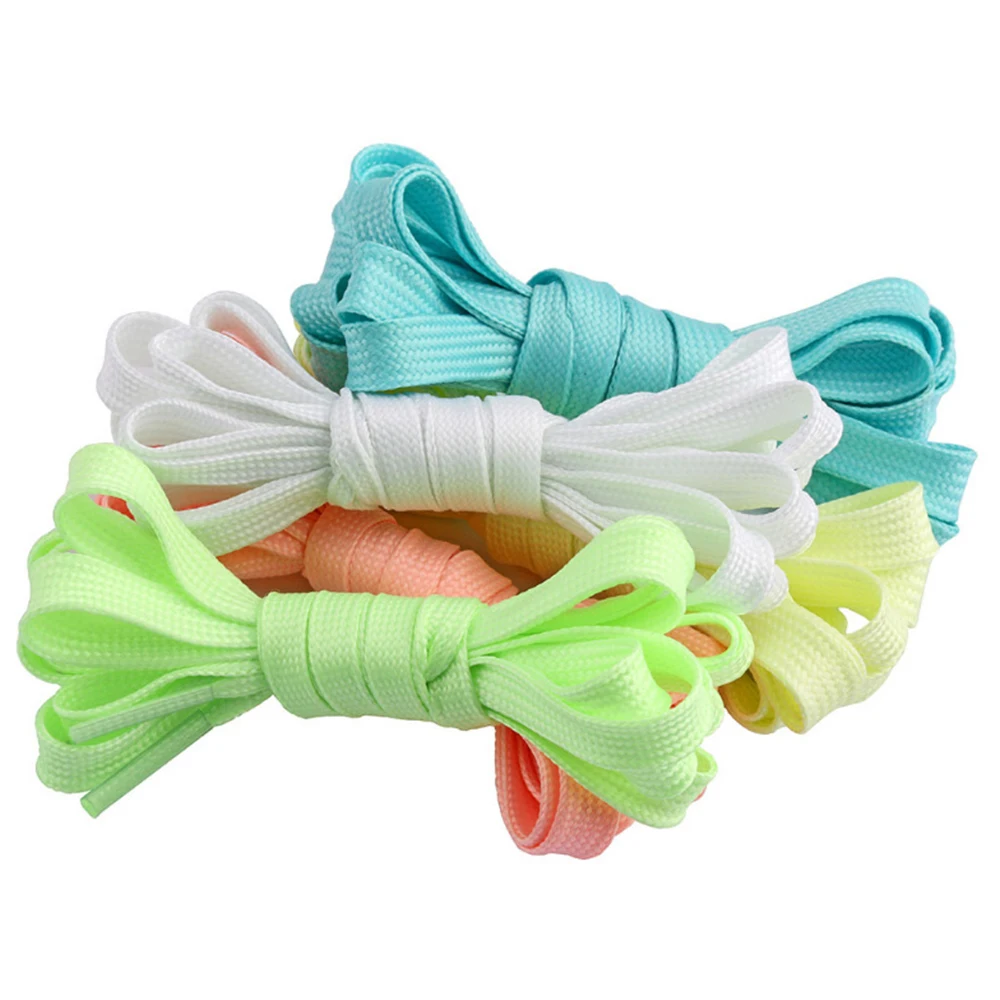 2pcs Luminous Shoelaces Sneakers Canvas Shoe Laces Glow In The Dark Night Color Fluorescent Shoelaces Outdoor Camping Survival
2pcs Luminous Shoelaces Sneakers Canvas Shoe Laces Glow In The Dark Night Color Fluorescent Shoelaces Outdoor Camping Survival