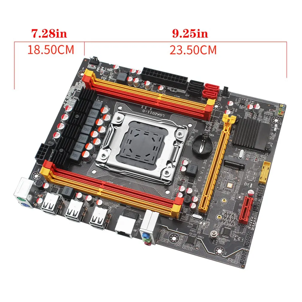 X79 2011 Pin With M.2 Support DDR3 Computer Game Durable Replacement Motherboard Compact And Portable Motherboard
X79 2011 Pin With M.2 Support DDR3 Computer Game Durable Replacement Motherboard Compact And Portable Motherboard