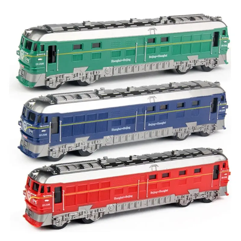 1:87 Simulated Alloy Train Locomotive Model Pull Back Vehicle Toy Sound Lights
1:87 Simulated Alloy Train Locomotive Model Pull Back Vehicle Toy Sound Lights
