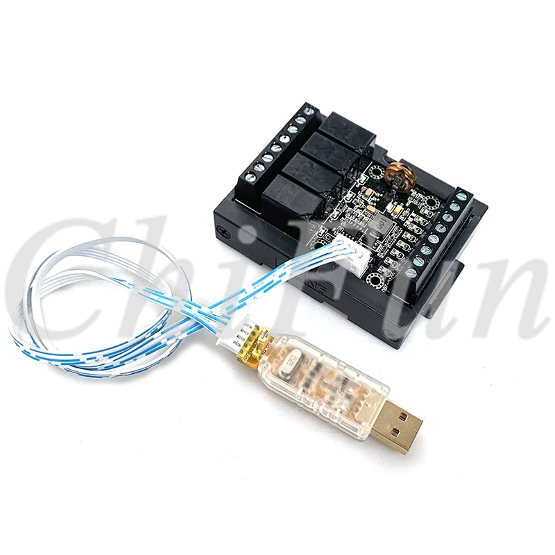 PLC FX1N-10MR Relay output 1AD(0-10V) 1DA(0-3.3V) Programming controller with program cable USB to TTL
PLC FX1N-10MR Relay output 1AD(0-10V) 1DA(0-3.3V) Programming controller with program cable USB to TTL