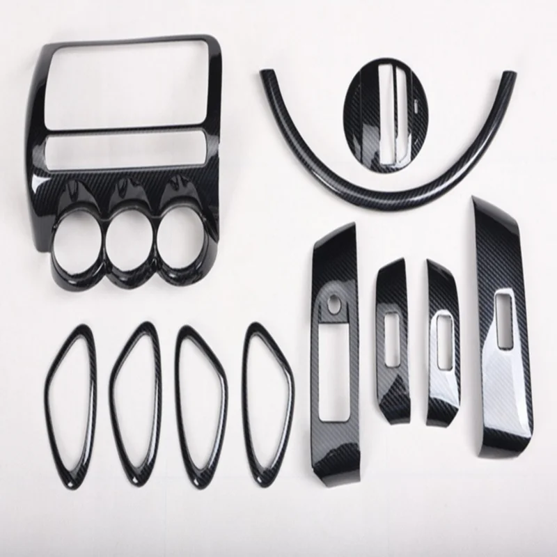 Carbon Fiber Interior Modification Stickers For 2004-2007 Fit hatchback sedan Right-hand Drive
Carbon Fiber Interior Modification Stickers For 2004-2007 Fit hatchback sedan Right-hand Drive