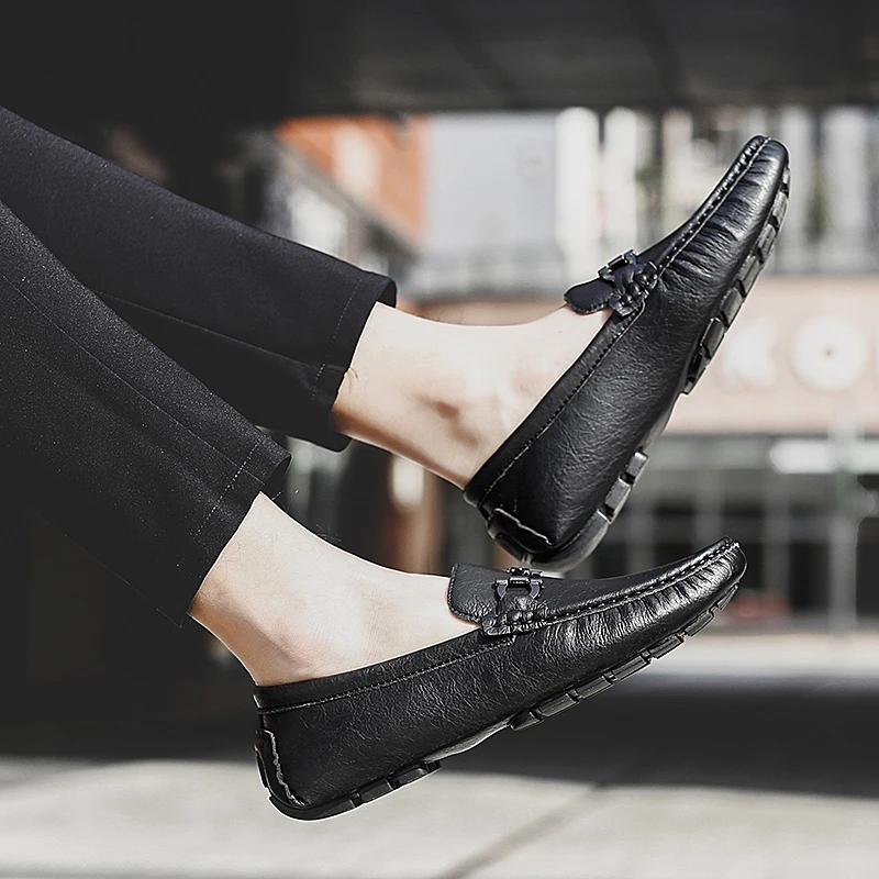 Big size 39-48 Men'S Genuine Leather Casual Shoes Outdoor Men Loafer Moccasins Men Loafers Leather Casual Boats Shoes w5
Big size 39-48 Men'S Genuine Leather Casual Shoes Outdoor Men Loafer Moccasins Men Loafers Leather Casual Boats Shoes w5