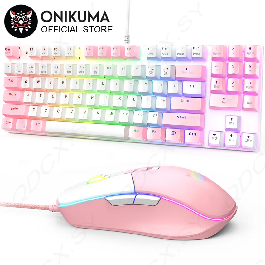 Wired Mechanical Keyboard 89-keys Backlit Computer Gaming Keyboard Mouse Set USB interface for PC Laptop Pro Gamer
Wired Mechanical Keyboard 89-keys Backlit Computer Gaming Keyboard Mouse Set USB interface for PC Laptop Pro Gamer