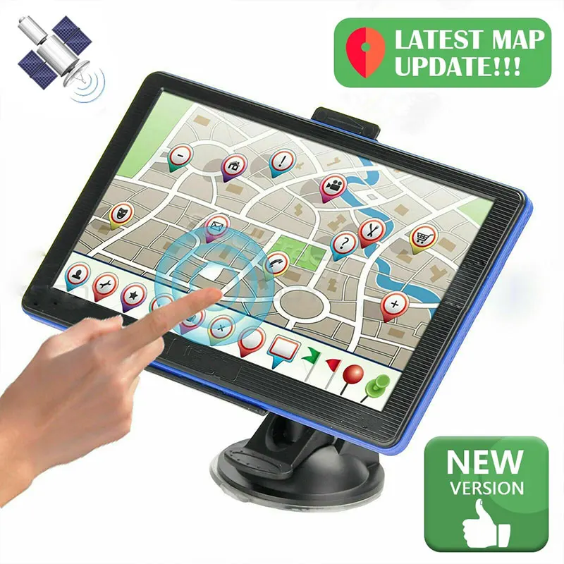 Система GPS-навигатора прочный 256 Мб + 8 Гб 7 дюймов планирование маршрута голосовое