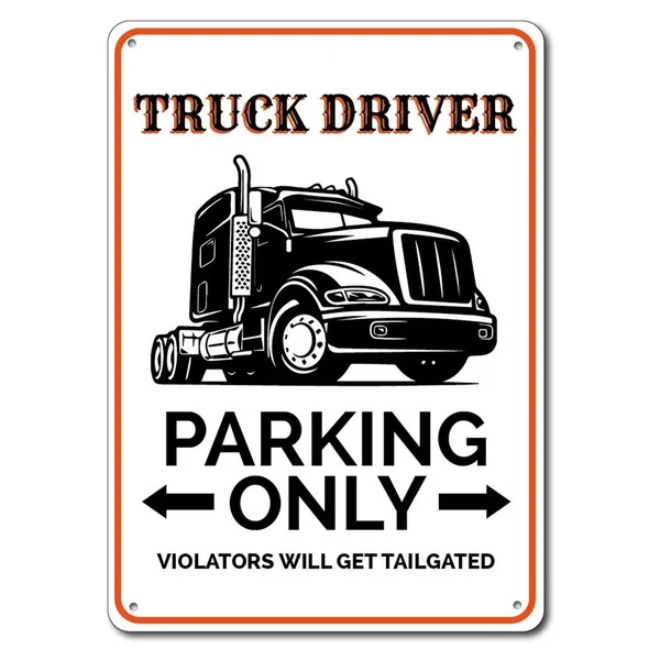 Truck Driver Parking Sign Metal Tin Sign Metal Sign,Semi Truck Decor, Semi Truck Sign, Truck Driver Sign, Trucker Gift
Truck Driver Parking Sign Metal Tin Sign Metal Sign,Semi Truck Decor, Semi Truck Sign, Truck Driver Sign, Trucker Gift