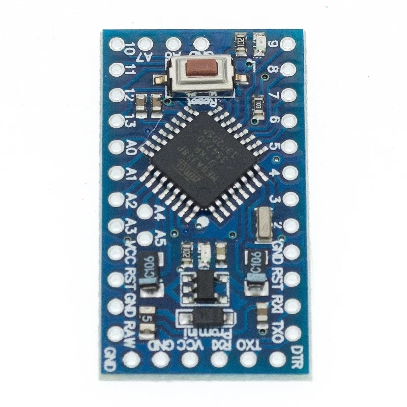 50 шт./лот Pro MINI 5 V/16 МГц ATMEGA328 ATMEGA328P V 16 M для Arduino 3 V/8 синий версия | Электронные