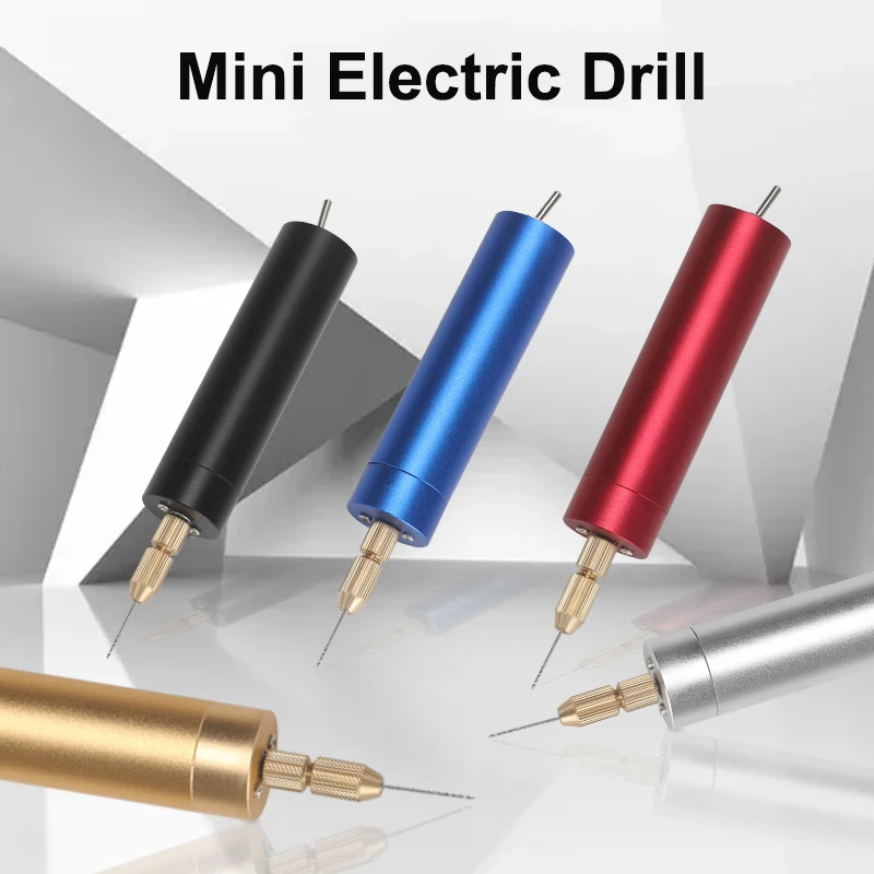 Mini Electric Drill USB Powered Handheld Rotary Drill with Twist Drill Bits for Metal Wood Jewelry DIY Hand Electric Drill Tools
Mini Electric Drill USB Powered Handheld Rotary Drill with Twist Drill Bits for Metal Wood Jewelry DIY Hand Electric Drill Tools