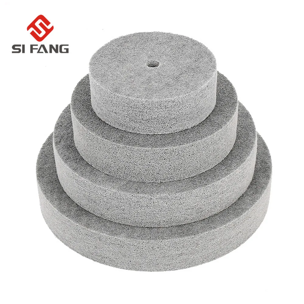 1 pieces 100/125/200/250/300mm* 50mm Thickness Nylon Fiber Polishing Wheel Non-woven Unitized Wheel 5P/7P/9P
1 pieces 100/125/200/250/300mm* 50mm Thickness Nylon Fiber Polishing Wheel Non-woven Unitized Wheel 5P/7P/9P