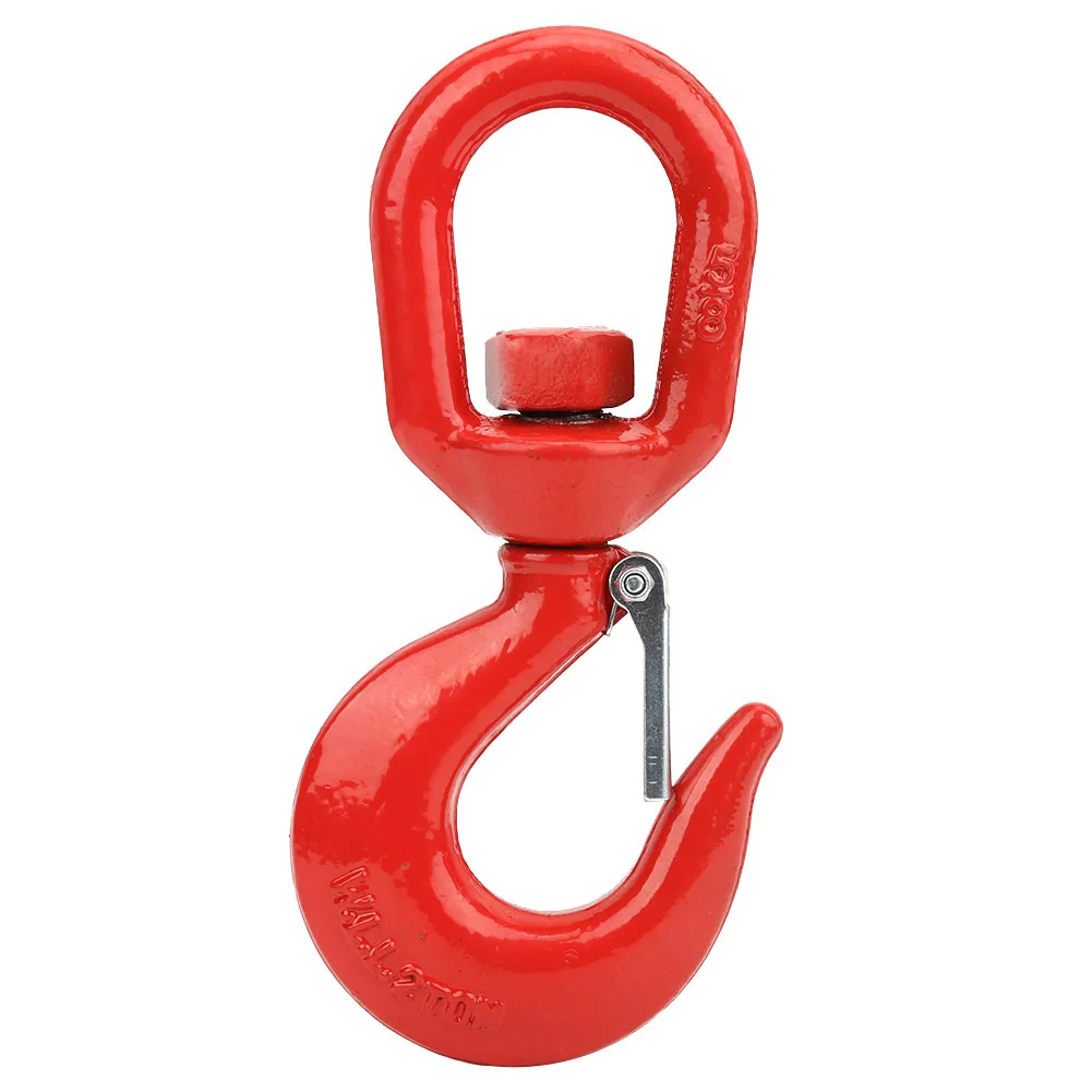 2Ton Swivel Lifting Hook with Latch Alloy Steel Industrial Grade Crane Hoist Rigging Hook
2Ton Swivel Lifting Hook with Latch Alloy Steel Industrial Grade Crane Hoist Rigging Hook