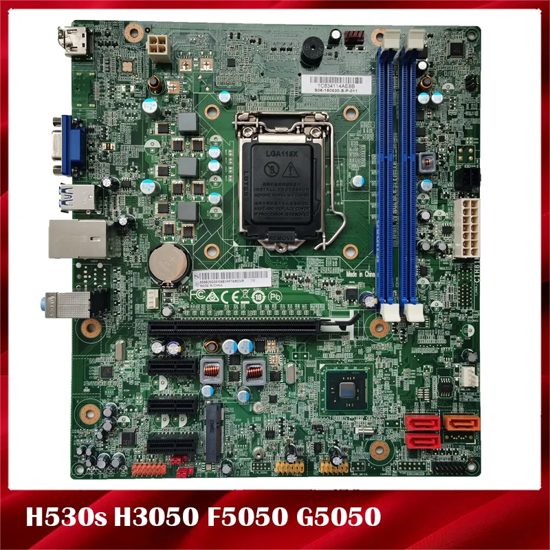 Настольная материнская плата для Lenovo H3050 D5050 G5050 H530S CIH81M H81H3-LM LGA1150 DDR3 5B20G05108, полностью протестирована, хорошего качества
Настольная материнская плата для Lenovo H3050 D5050 G5050 H530S CIH81M H81H3-LM LGA1150 DDR3 5B20G05108, полностью протестирована, хорошего качества