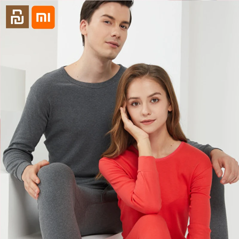 xiaomi youpin Men's cotton thermal underwear set, light and thin solid color round neck breathable pajamas
xiaomi youpin Men's cotton thermal underwear set, light and thin solid color round neck breathable pajamas