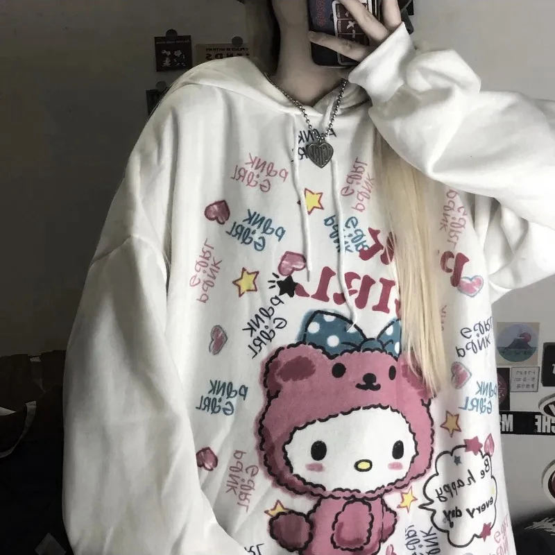 Anime Hoodie Women Vintage Oversized Cute Hoodie 2021 Autumn Kawaii Cute Fashion Sweatshirt Women Korean Long Sleeve Print Tops
Anime Hoodie Women Vintage Oversized Cute Hoodie 2021 Autumn Kawaii Cute Fashion Sweatshirt Women Korean Long Sleeve Print Tops