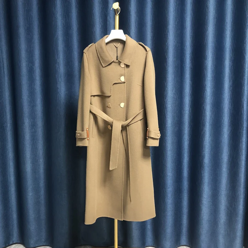 3qr1166 высококачественное межсезонное двустороннее кашемировое шерстяное твидовое женское среднее и длинное пальто, модное Европейское 
3qr1166 высококачественное межсезонное двустороннее кашемировое шерстяное твидовое женское среднее и длинное пальто, модное Европейское