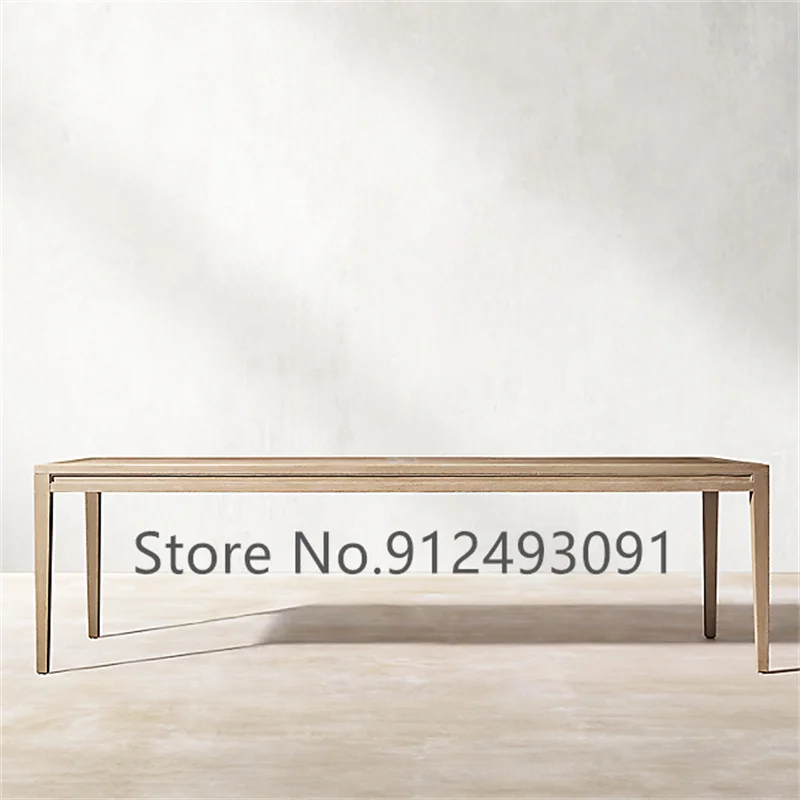 Современный дизайн удобное сидение столовый набор недорогой деревянный стол и