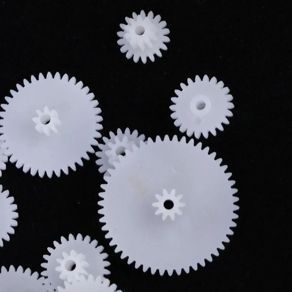 1 set General Plastic Gear Set Double Deck Deceleration Toy gear Parts bag Plastic DIY Car Transmission X2Y7
1 set General Plastic Gear Set Double Deck Deceleration Toy gear Parts bag Plastic DIY Car Transmission X2Y7