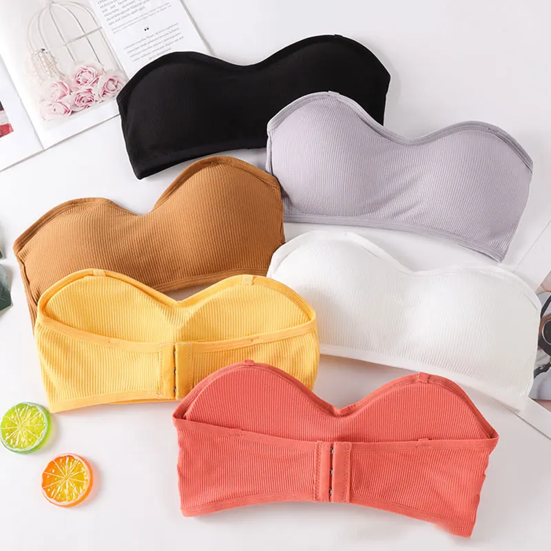 New Sexy Seamless Strapless Tube Top Women Push Up Bra Chest Wrap Underwear Lingerie With Padded Solid Color Top Invisible Bra
New Sexy Seamless Strapless Tube Top Women Push Up Bra Chest Wrap Underwear Lingerie With Padded Solid Color Top Invisible Bra