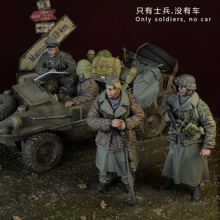 1/35 Resin Model figure GK Soldier Soldiers of World War II Set Military theme WWII Unassembled and unpainted kit
1/35 Resin Model figure GK Soldier Soldiers of World War II Set Military theme WWII Unassembled and unpainted kit