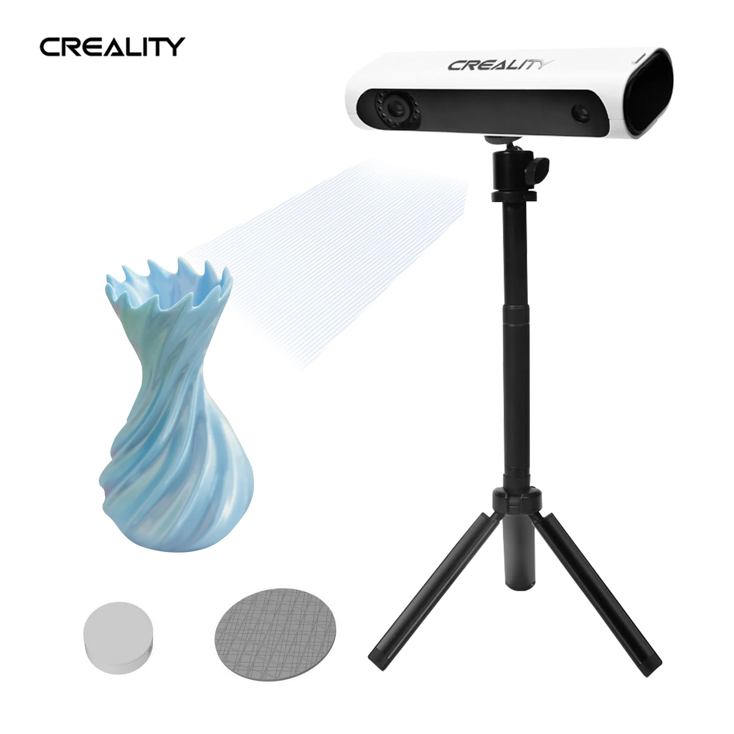 Ender CR-SCAN01 Portable 3D Scanner 3D Modeling Scanner Support OBJ/STL Output with Turntable for 3D Printing Industrial Design
Ender CR-SCAN01 Portable 3D Scanner 3D Modeling Scanner Support OBJ/STL Output with Turntable for 3D Printing Industrial Design