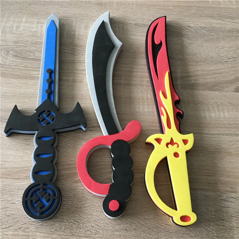 EVA Pirate Sword Birthday Outdoor Safety Weapon Children Soft Anime Game Cosplay Fight Foam Toys For Festival0.3kg
EVA Pirate Sword Birthday Outdoor Safety Weapon Children Soft Anime Game Cosplay Fight Foam Toys For Festival0.3kg