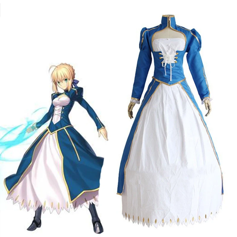 Anime Fate Stay Night Cosplay Costumes Saber Cosplay Costume Dresses Halloween Party Altria Pendragon Game Women Cosplay Costume
Anime Fate Stay Night Cosplay Costumes Saber Cosplay Costume Dresses Halloween Party Altria Pendragon Game Women Cosplay Costume