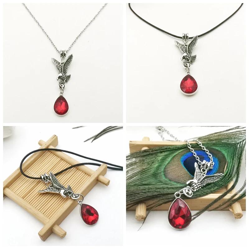 Retro Seven-color Drop Pendant Eagle Necklace Charm Sweater Jewelry Ornaments/ Anime/Choker Leather Metal Chain Women Gift
Retro Seven-color Drop Pendant Eagle Necklace Charm Sweater Jewelry Ornaments/ Anime/Choker Leather Metal Chain Women Gift