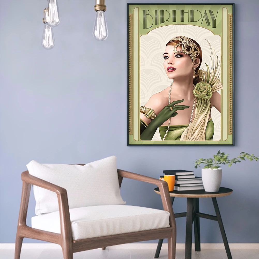 DIY 5D Full Diamond Painting Noble Lady Pattern Drawing Round Drill Resin Rhinestone Display Picture Home Art Decoration Gift
DIY 5D Full Diamond Painting Noble Lady Pattern Drawing Round Drill Resin Rhinestone Display Picture Home Art Decoration Gift