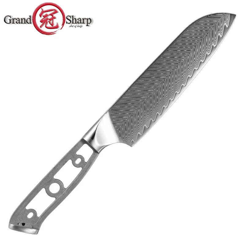 Kitchen Knife Blank Blade DIY 67 Layers Damascus Steel VG10 Razor Sharp Santoku Knife Billet Material Tool Part Grandsharp
Kitchen Knife Blank Blade DIY 67 Layers Damascus Steel VG10 Razor Sharp Santoku Knife Billet Material Tool Part Grandsharp