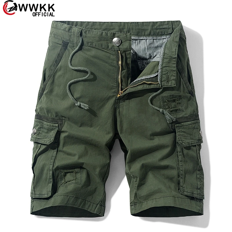 2020 Mens Military Cargo Shorts Summer army green Cotton Shorts men Loose Multi-Pocket Shorts Homme Casual Bermuda Trousers 38
2020 Mens Military Cargo Shorts Summer army green Cotton Shorts men Loose Multi-Pocket Shorts Homme Casual Bermuda Trousers 38