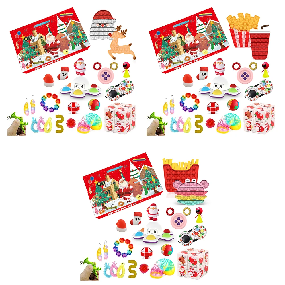 Christmas Countdown Calendar Push Bubble Child Fingertip Press Board Sensory Toy Simple Antistress Hand Game Kids Gift
Christmas Countdown Calendar Push Bubble Child Fingertip Press Board Sensory Toy Simple Antistress Hand Game Kids Gift