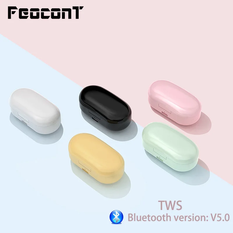 Wireless Earbuds Bluetooth 5.0 Mini HD Stereo Sound Noise Cancelling In-Ear Touch Control TWS Built-in Mic
Wireless Earbuds Bluetooth 5.0 Mini HD Stereo Sound Noise Cancelling In-Ear Touch Control TWS Built-in Mic