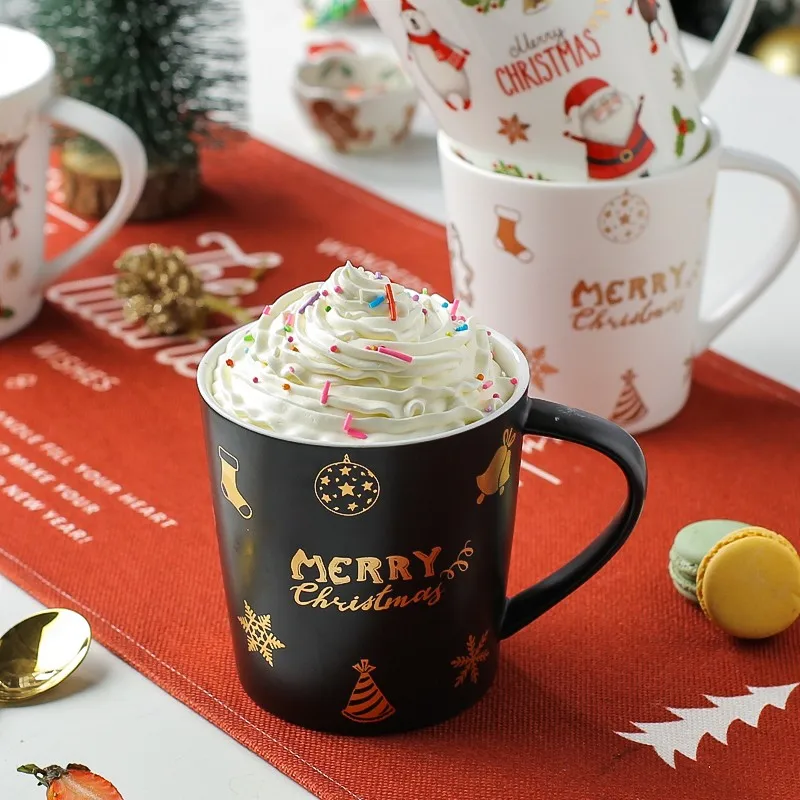 Creative Single Large Capacity Matt Ceramic Mug Coffee Cup Milk Water Cup Cartoon Cute Christmas Snowman Mug Girls Boys Gifts
Creative Single Large Capacity Matt Ceramic Mug Coffee Cup Milk Water Cup Cartoon Cute Christmas Snowman Mug Girls Boys Gifts